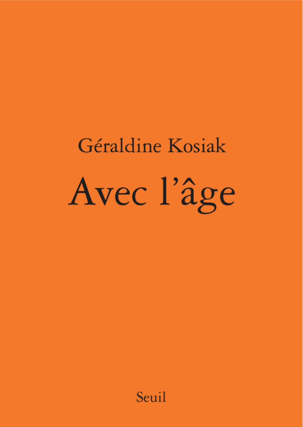 jaquette album Avec l'âge