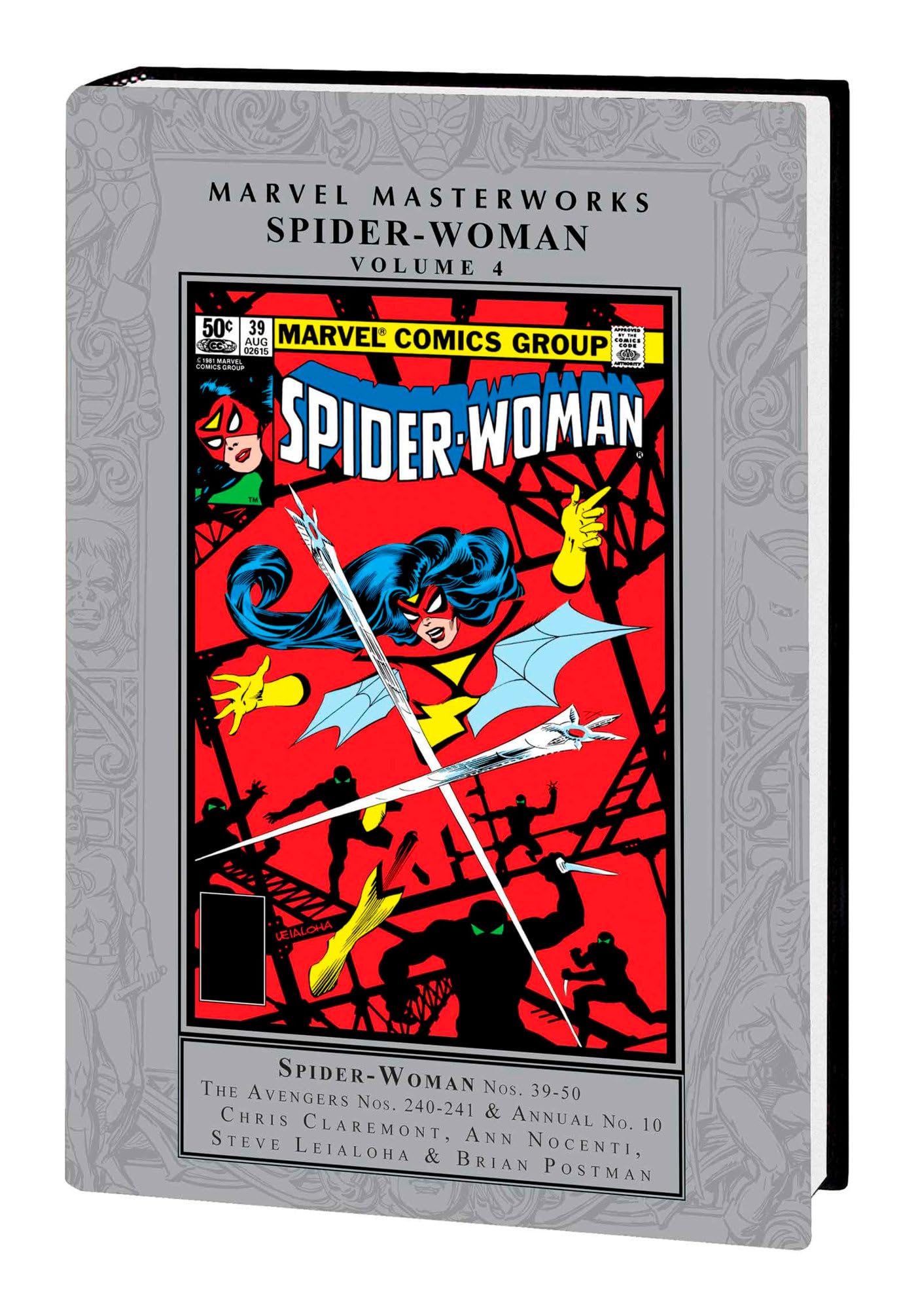 jaquette album MARVEL MASTERWORKS: SPIDER-WOMAN VOL. 4