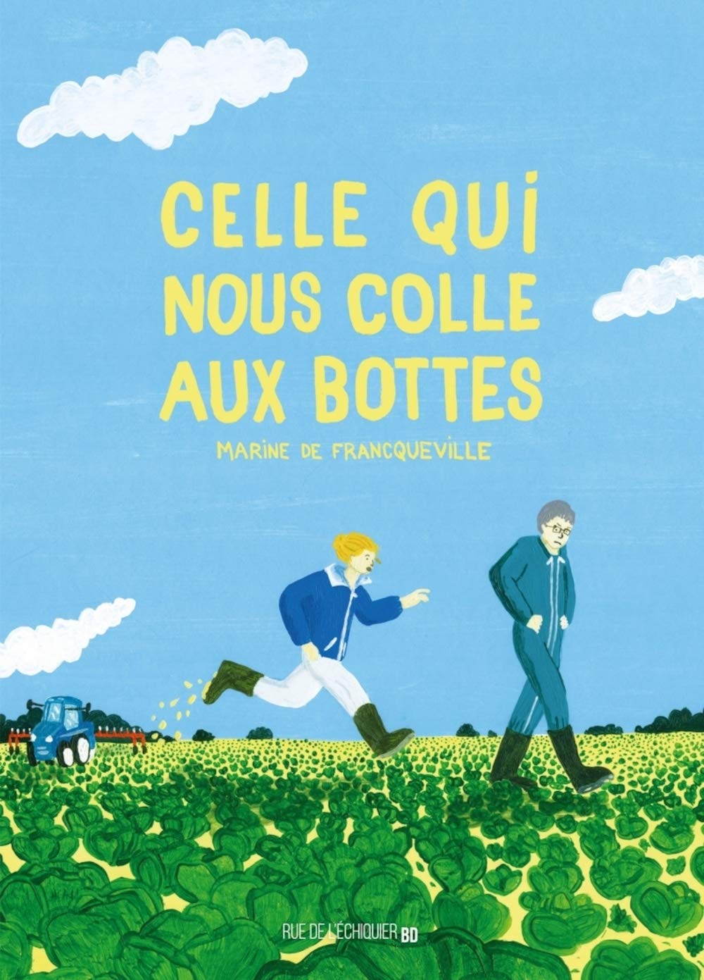 jaquette album Celle qui nous colle aux bottes