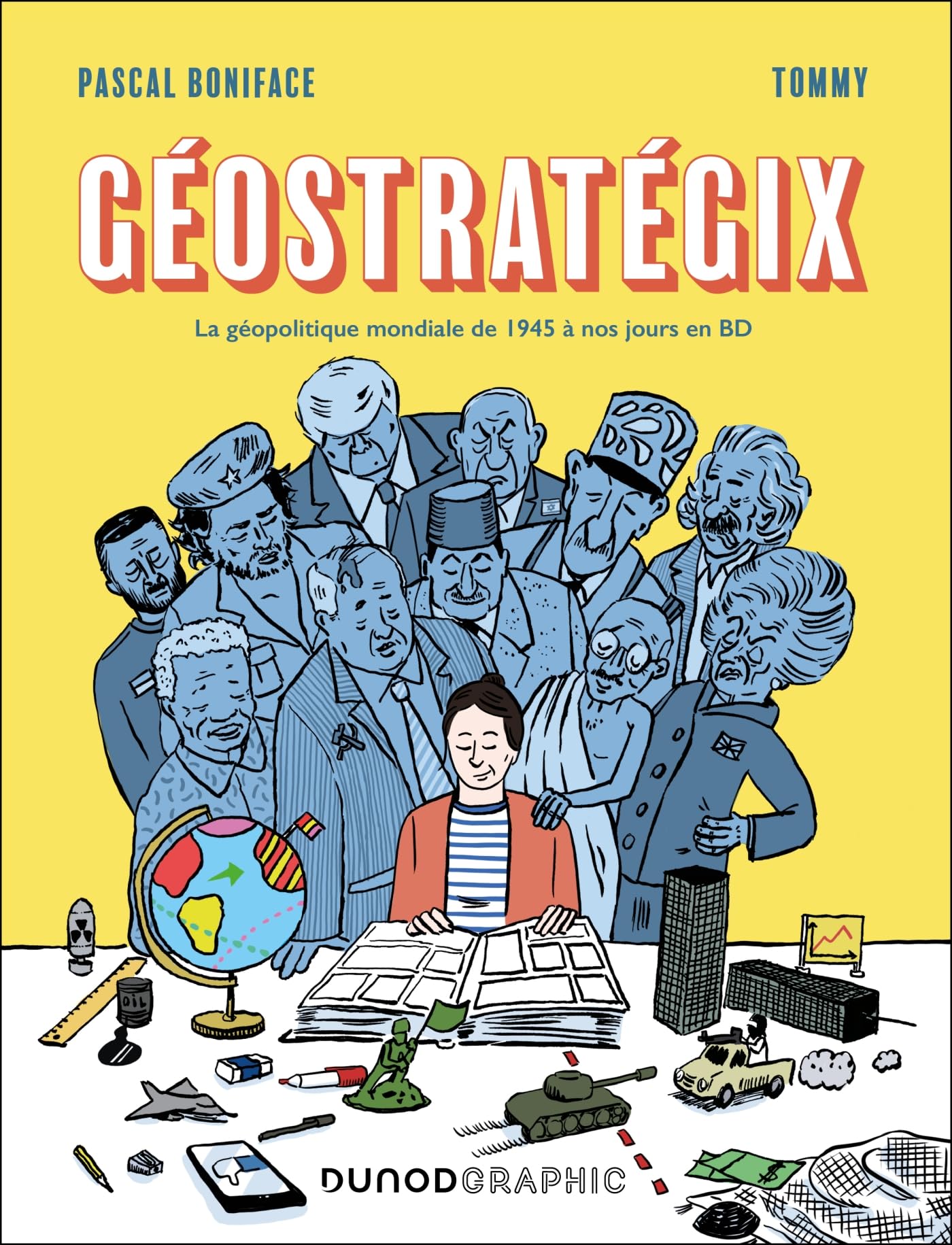 jaquette album Géostratégix: La géopolitique mondiale de 1945 à nos jours en BD