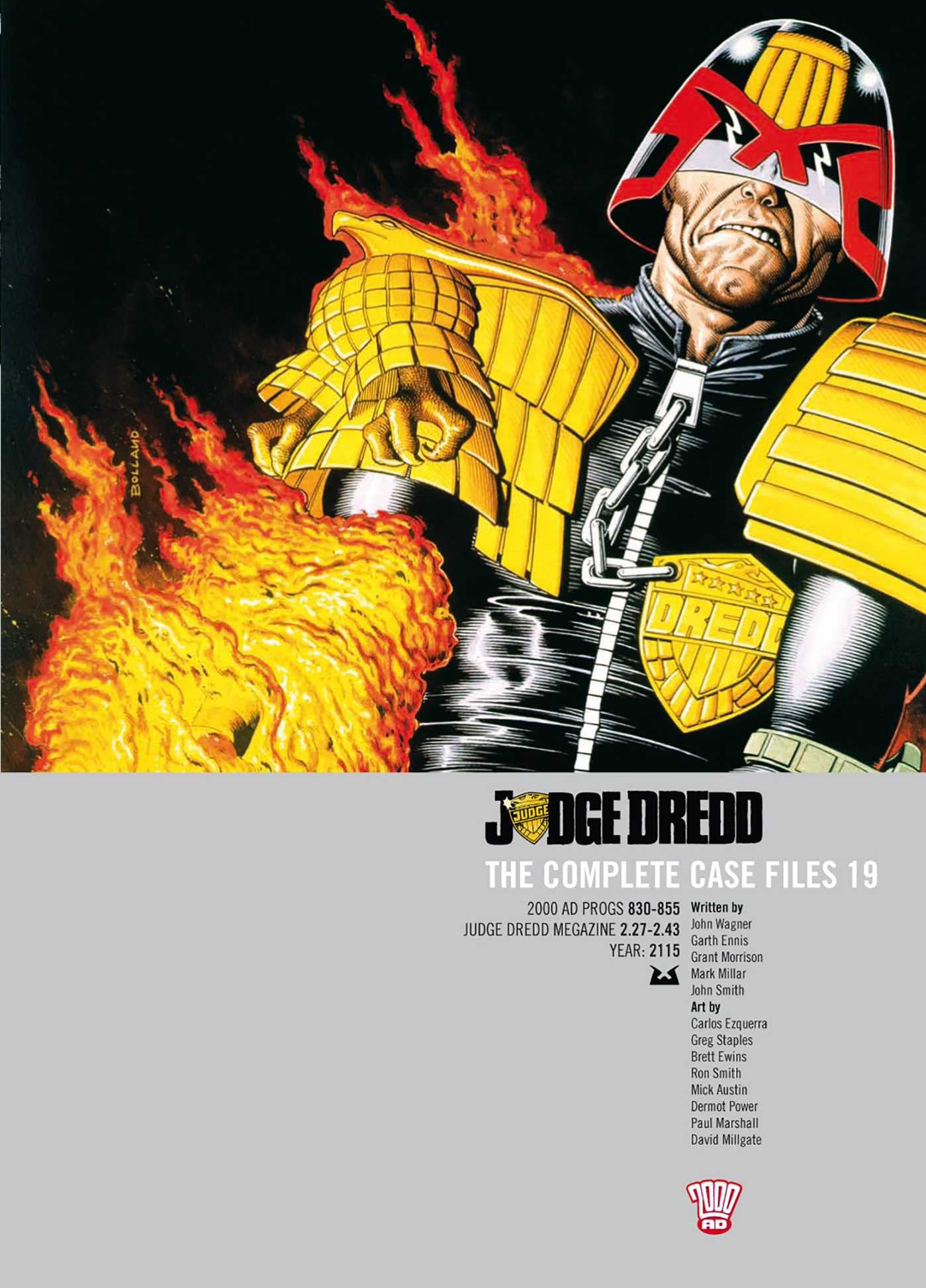 jaquette album Judge Dredd: The Complete Case Files 19 (Volume 19)