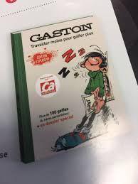 jaquette album Gaston travailler moins pour gaffer plus