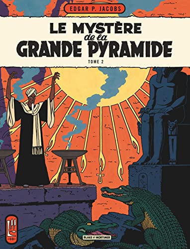 jaquette album Les Aventures De Blake Et Mortimer Tome 5 - Le Mystère De La Grande Pyramide - La Chambre D'horus
