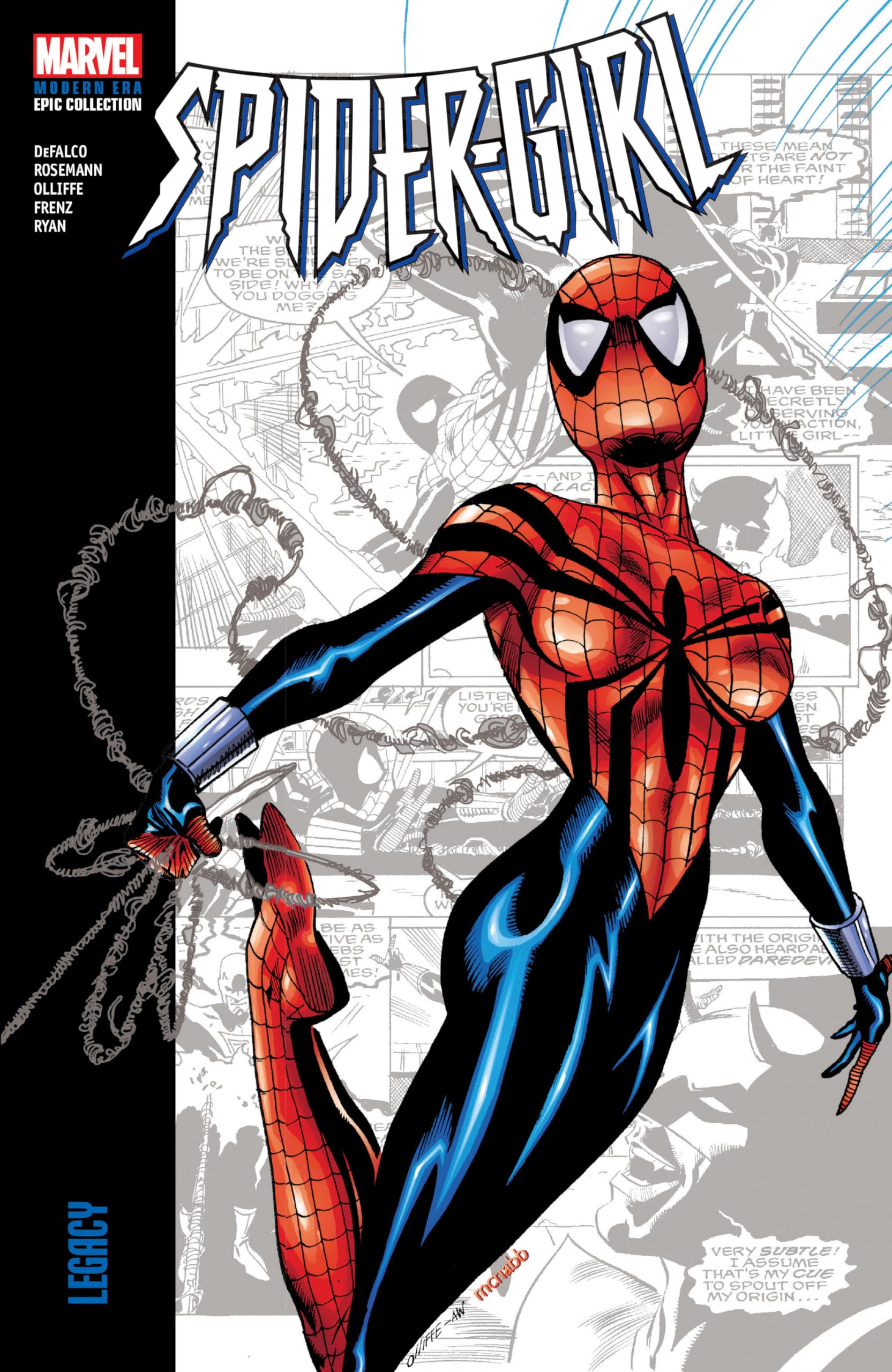 jaquette album SPIDER-GIRL MODERN ERA EPIC COLLECTION: LEGACY