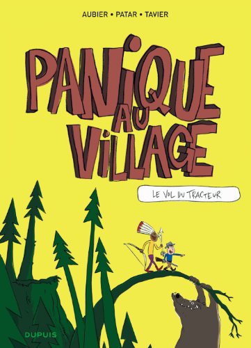 jaquette album Panique Au Village Tome 1 - Le Vol Du Tracteur