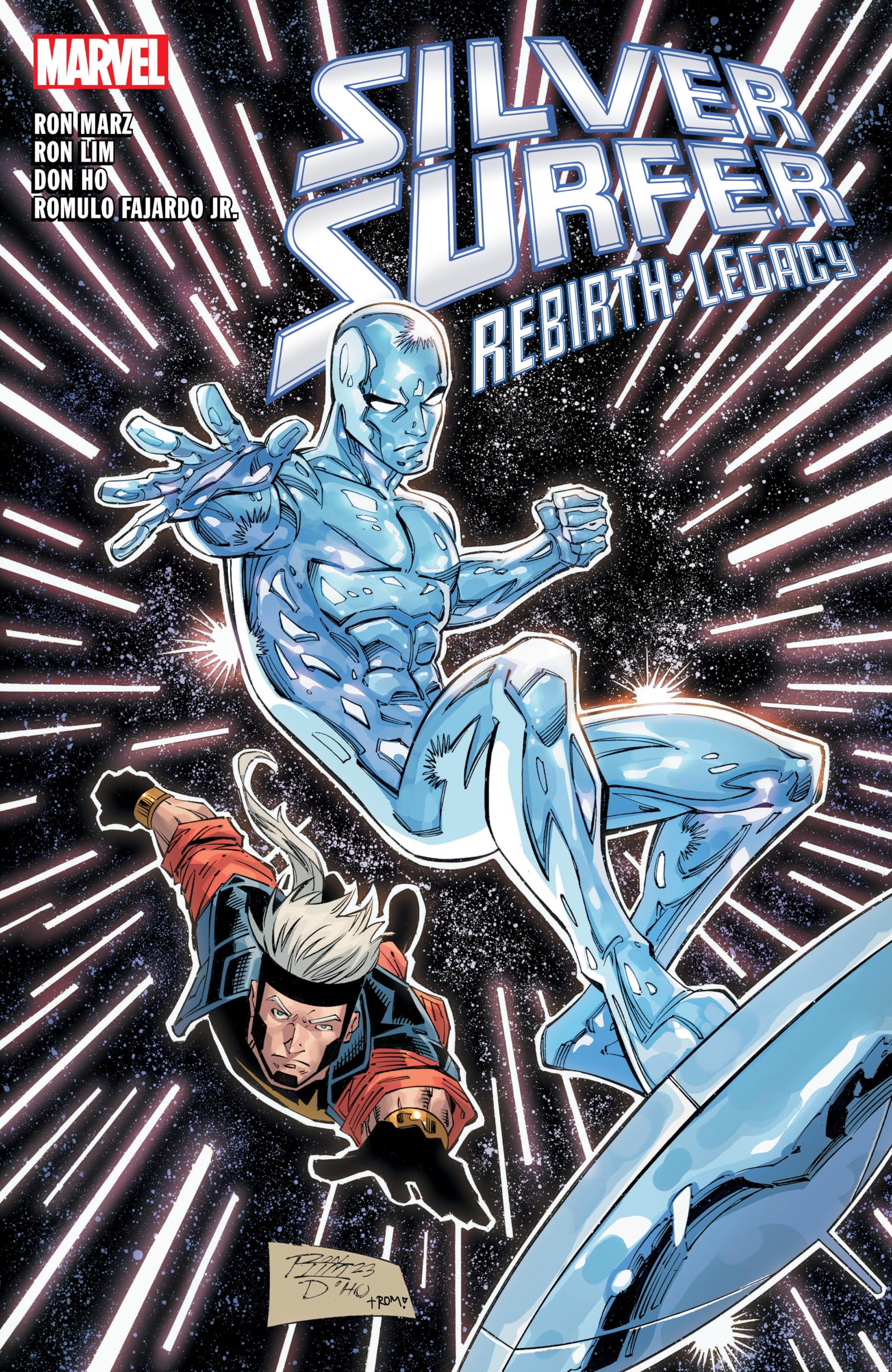 jaquette album SILVER SURFER REBIRTH: LEGACY