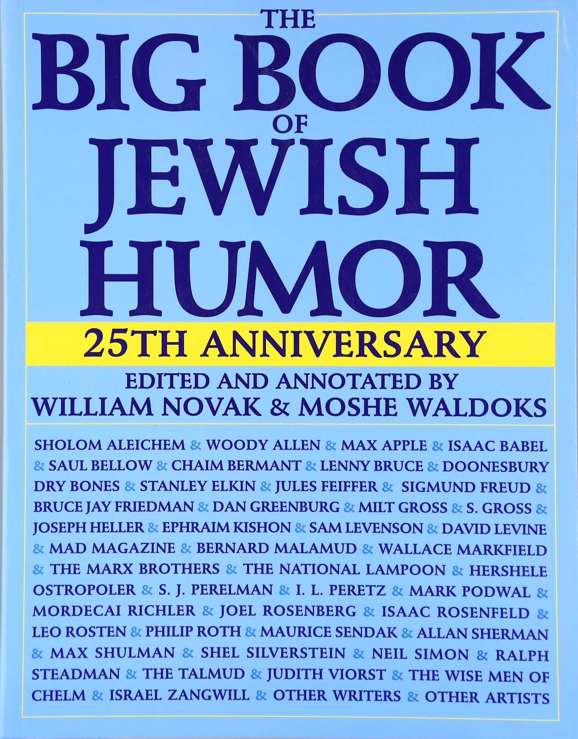 jaquette album The Big Book of Jewish Humor: A Definitive Illustrated Collection of Jokes, Wit, and Comedy from the Marx Brothers to Philip Roth