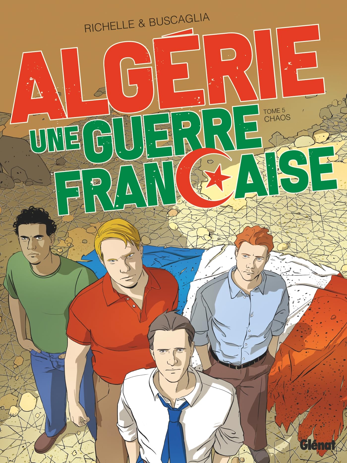 jaquette album Algérie, une guerre française - Tome 05
