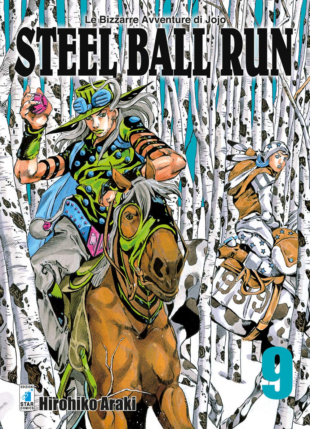 voir fiche du album Steel ball run. Le bizzarre avventure di Jojo (Vol. 9)