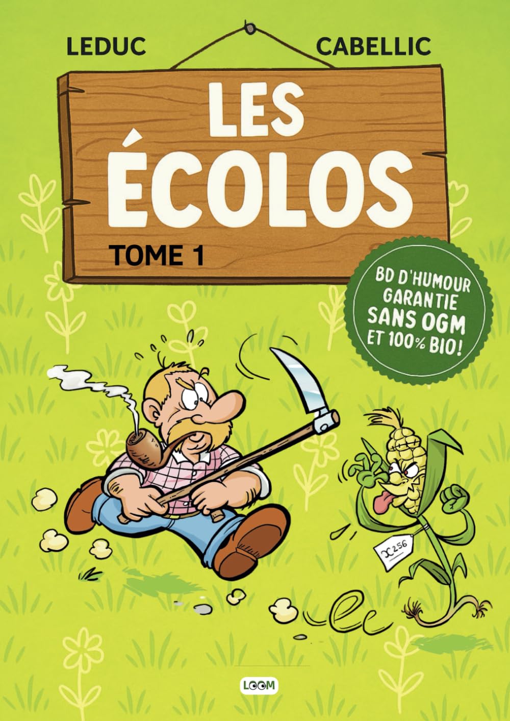 jaquette album Les écolos: tome 1 - BD D'humour sur le quotidien des écologistes