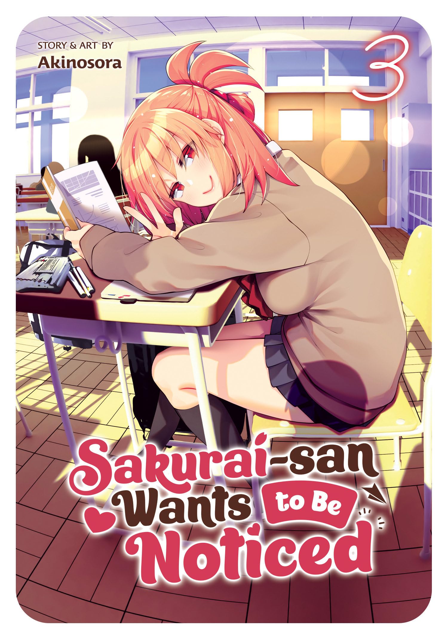 jaquette album Sakurai-san Wants to Be Noticed Vol. 3