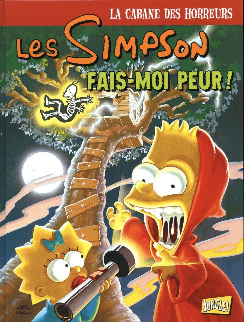 jaquette album Les Simpson - La cabane des horreurs, Tome 1 : Fais-moi peur !