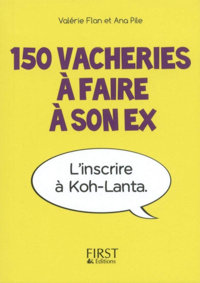 jaquette album Petit Livre - 150 vacheries à faire à son ex