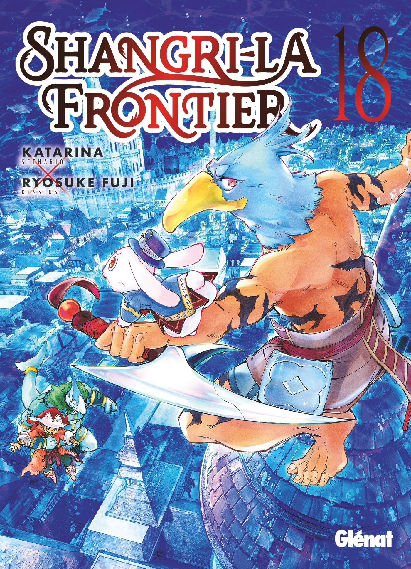 jaquette livre Shangri-la Frontier - Tome 18