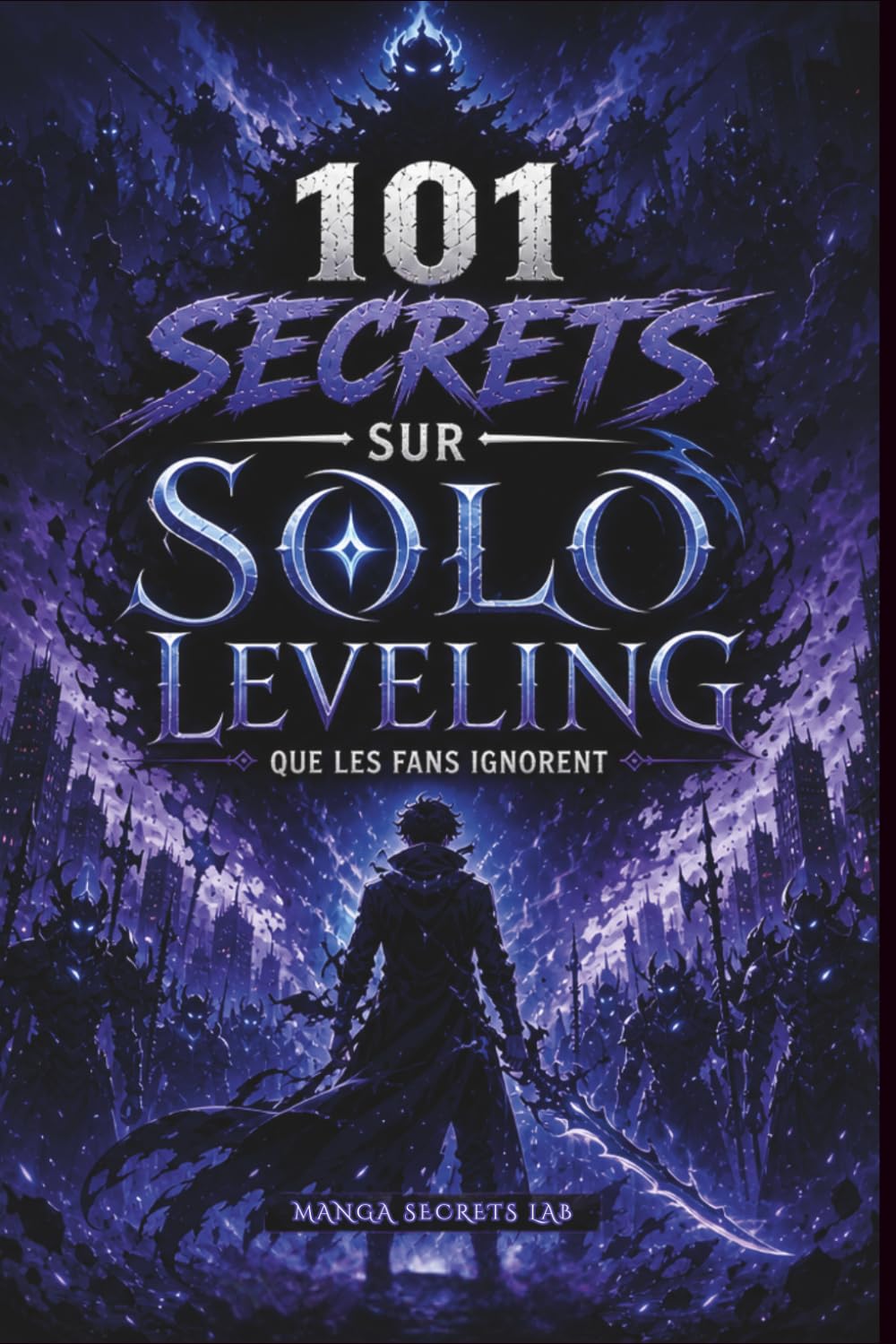 jaquette livre 101 Secrets sur Solo Leveling que les fans ignorent: Les secrets du système, des ombres et de l’ascension de Sung Jin-Woo