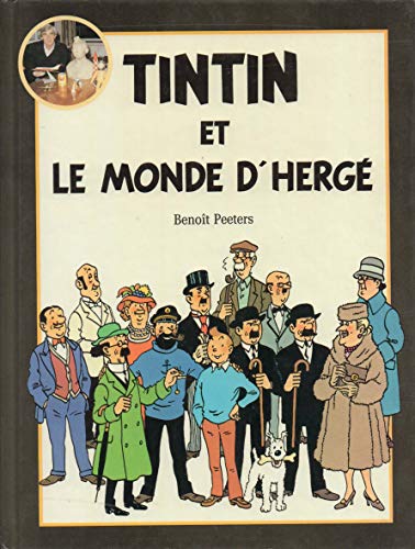 jaquette livre Tintin Et Le Monde D'herge