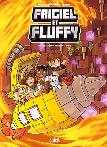 jaquette album Frigiel Et Fluffy Tome 12 - 20 000 Cubes Sous La Terre