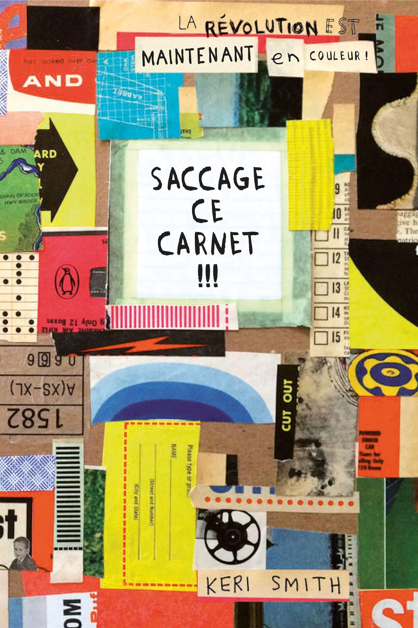 jaquette livre Saccage ce carnet (collector)