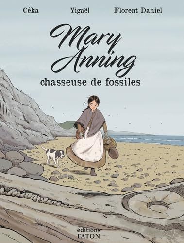 jaquette album Mary Anning, chasseuse de fossiles