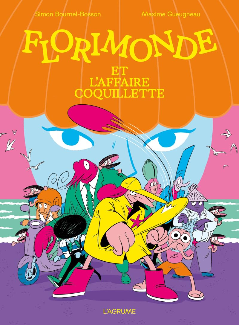 jaquette album Florimonde et l'affaire Coquillette - BD Jeunesse - Enquête