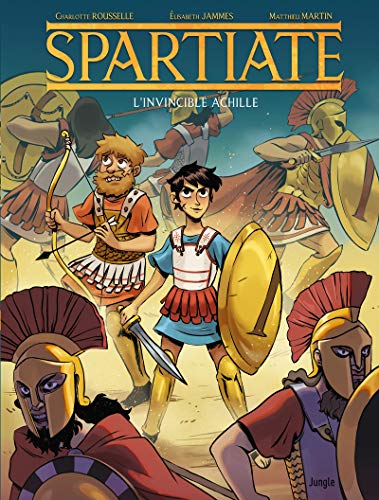 jaquette album Spartiate Tome 1 - L'invicible Achille