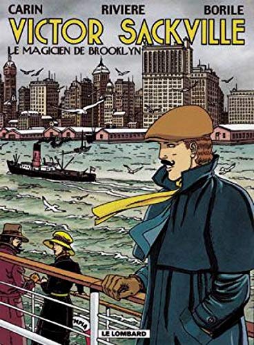 jaquette album Victor Sackville Tome 15 - Le Magicien De Brooklyn