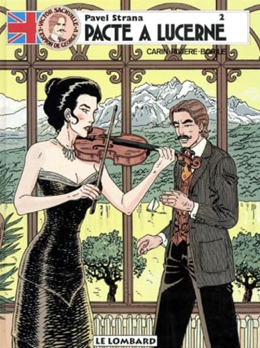 jaquette album Victor Sackville Tome 8 - Pavel Strana - Deuxième Partie, Pacte À Lucerne