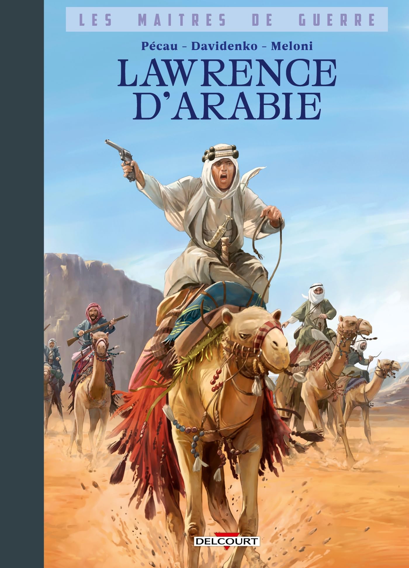 jaquette album Les Maîtres de guerre - Lawrence d'Arabie