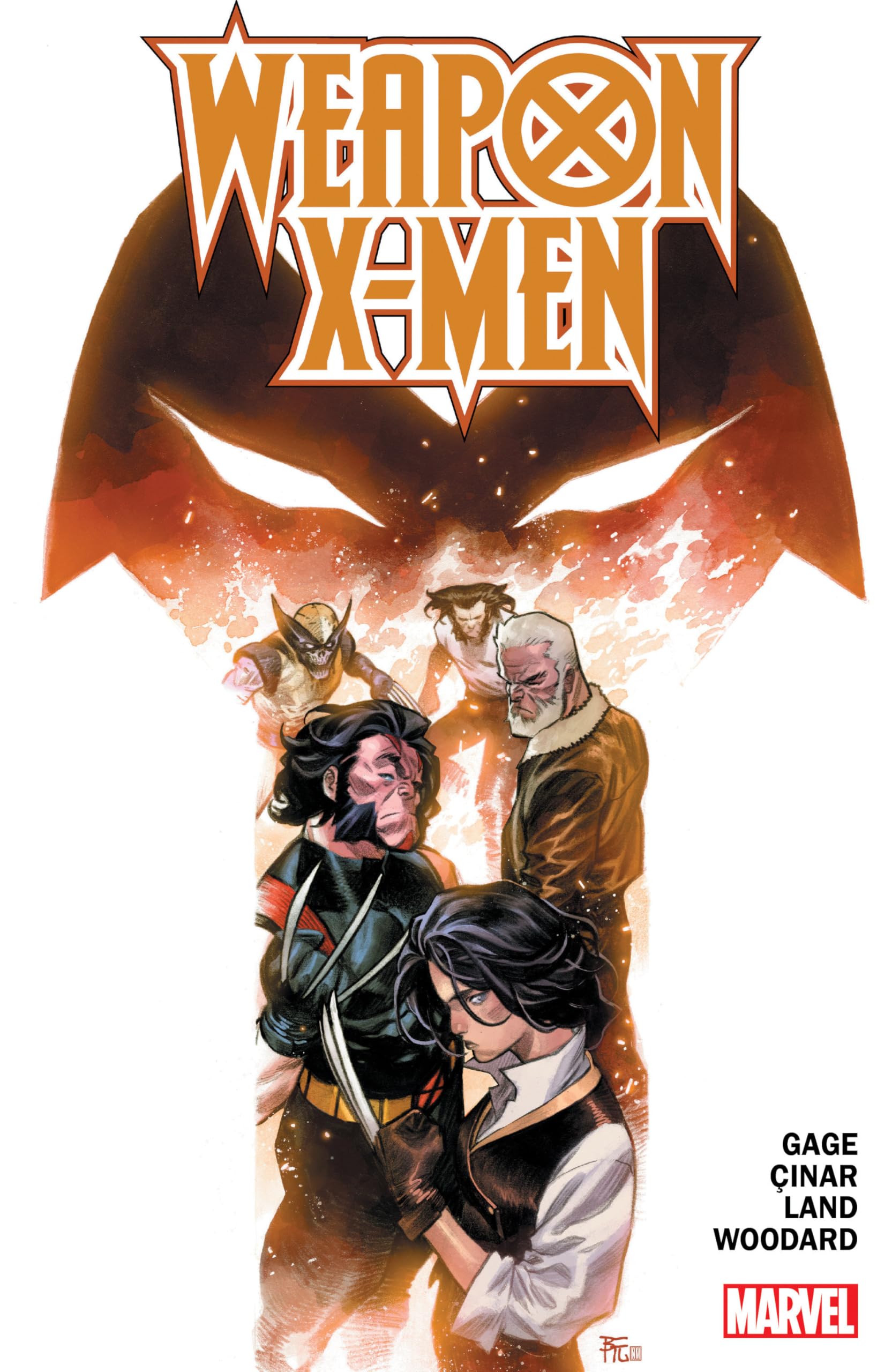 jaquette album WEAPON X-MEN BY CHRISTOS GAGE