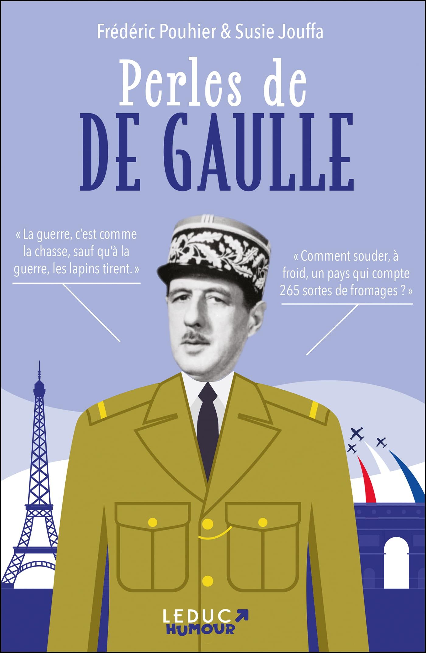 jaquette album Perles de De Gaulle - nouvelle édition