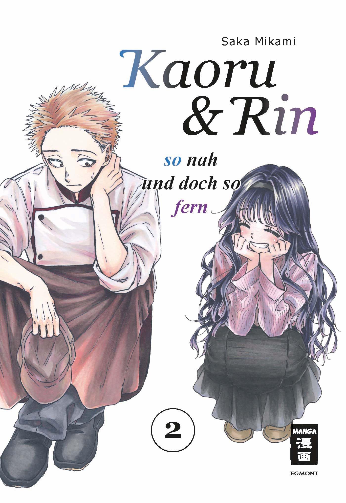 jaquette album Kaoru und Rin 02: So nah und doch so fern
