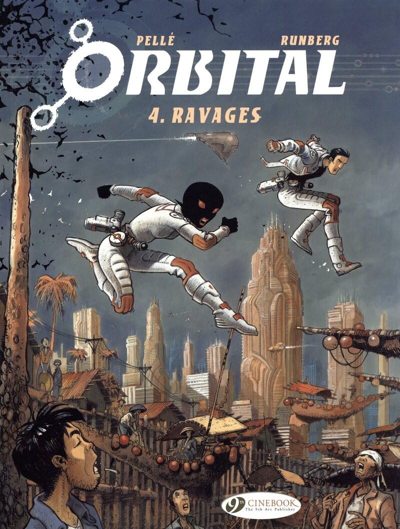 jaquette album Orbital - tome 4 Ravages (04)