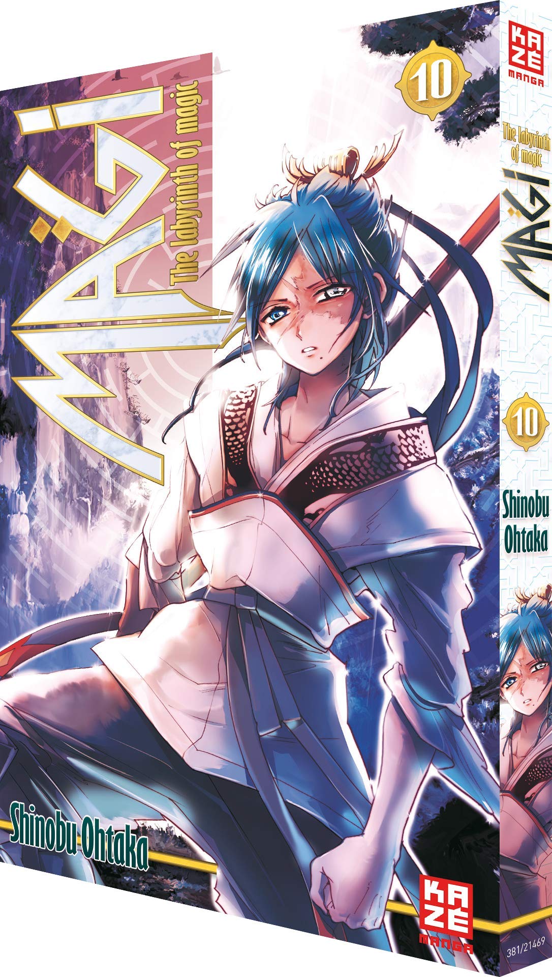 jaquette album Magi – The Labyrinth of Magic – Band 10