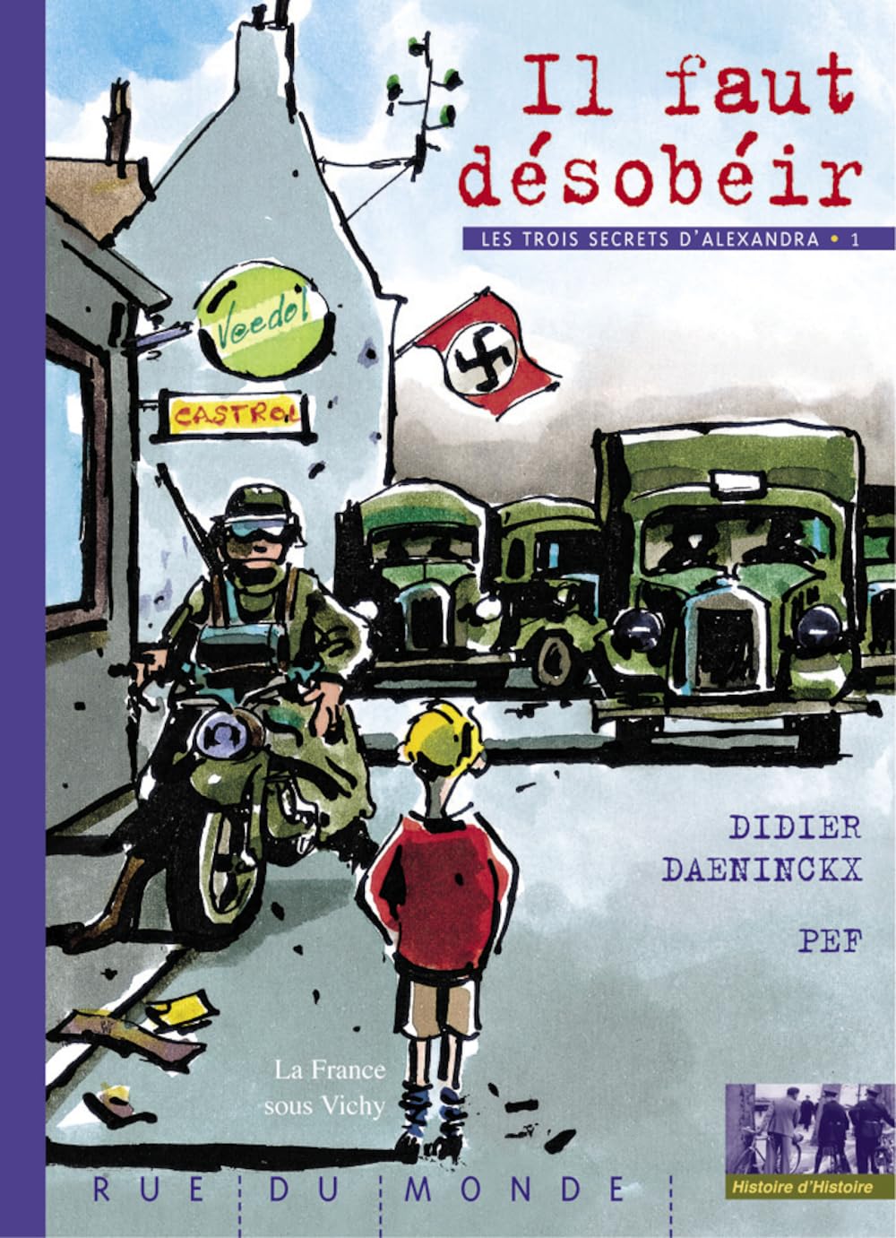 jaquette album Il faut désobéir : La France sous Vichy
