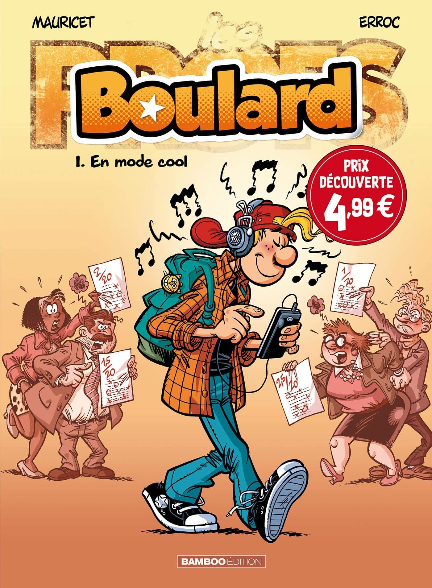 jaquette album Les Profs présentent : Boulard - tome 01 - top humour 2021: En mode cool