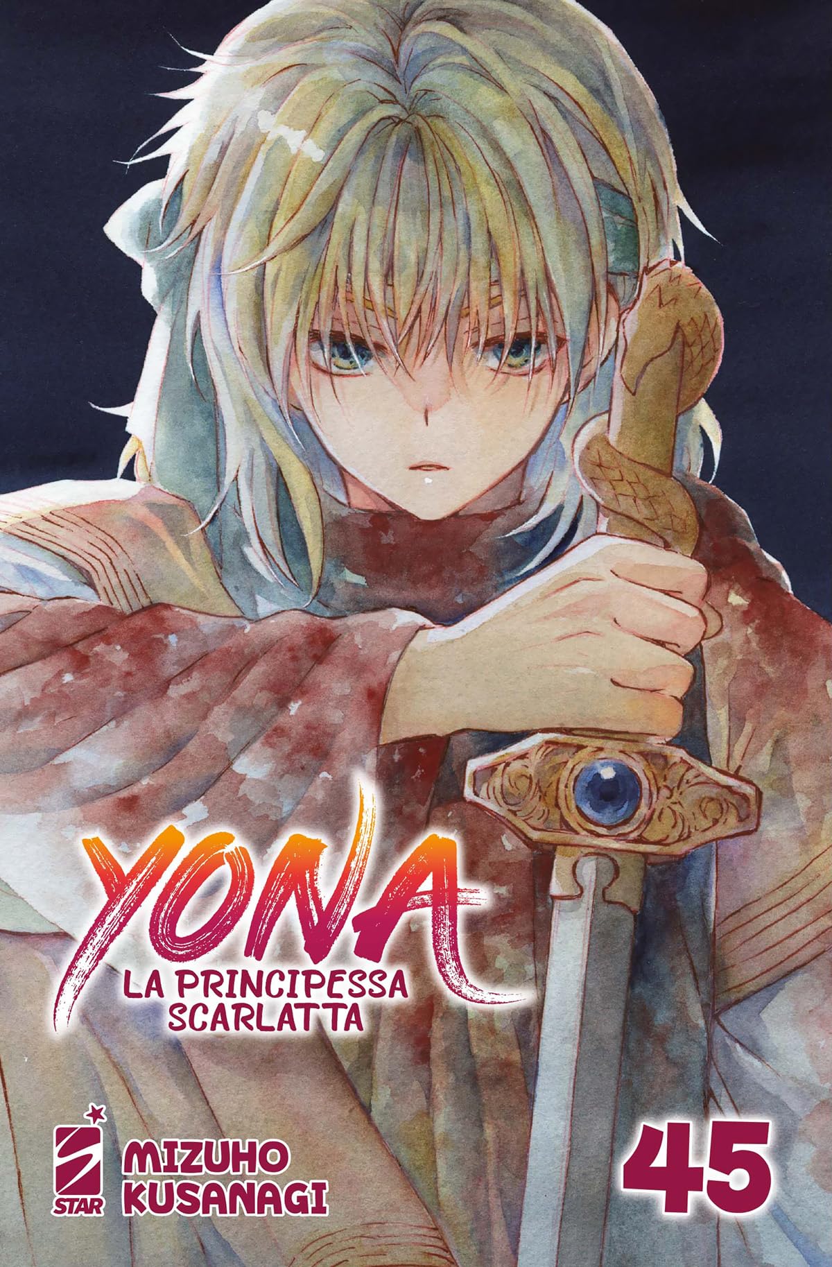 jaquette album Yona la principessa scarlatta (Vol. 45)