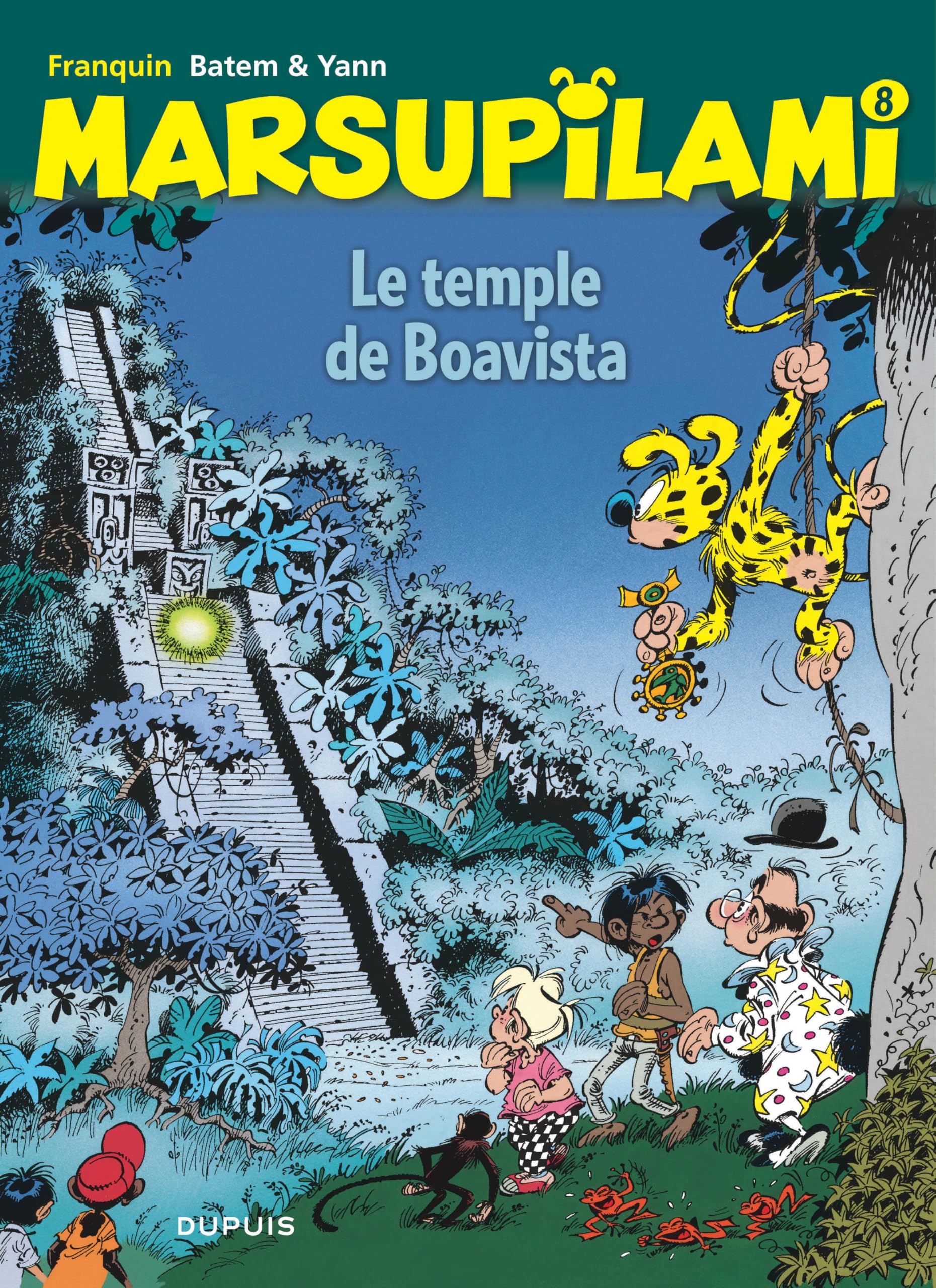 jaquette album Marsupilami - Tome 8 - Le temple de Boavista