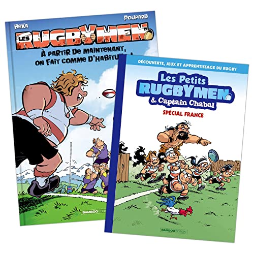 jaquette album Les Rugbymen Tome 19 - À Partir De Maintenant, On Fait Comme D'habitude ! - Avec 1 Cahier D'activités Offert