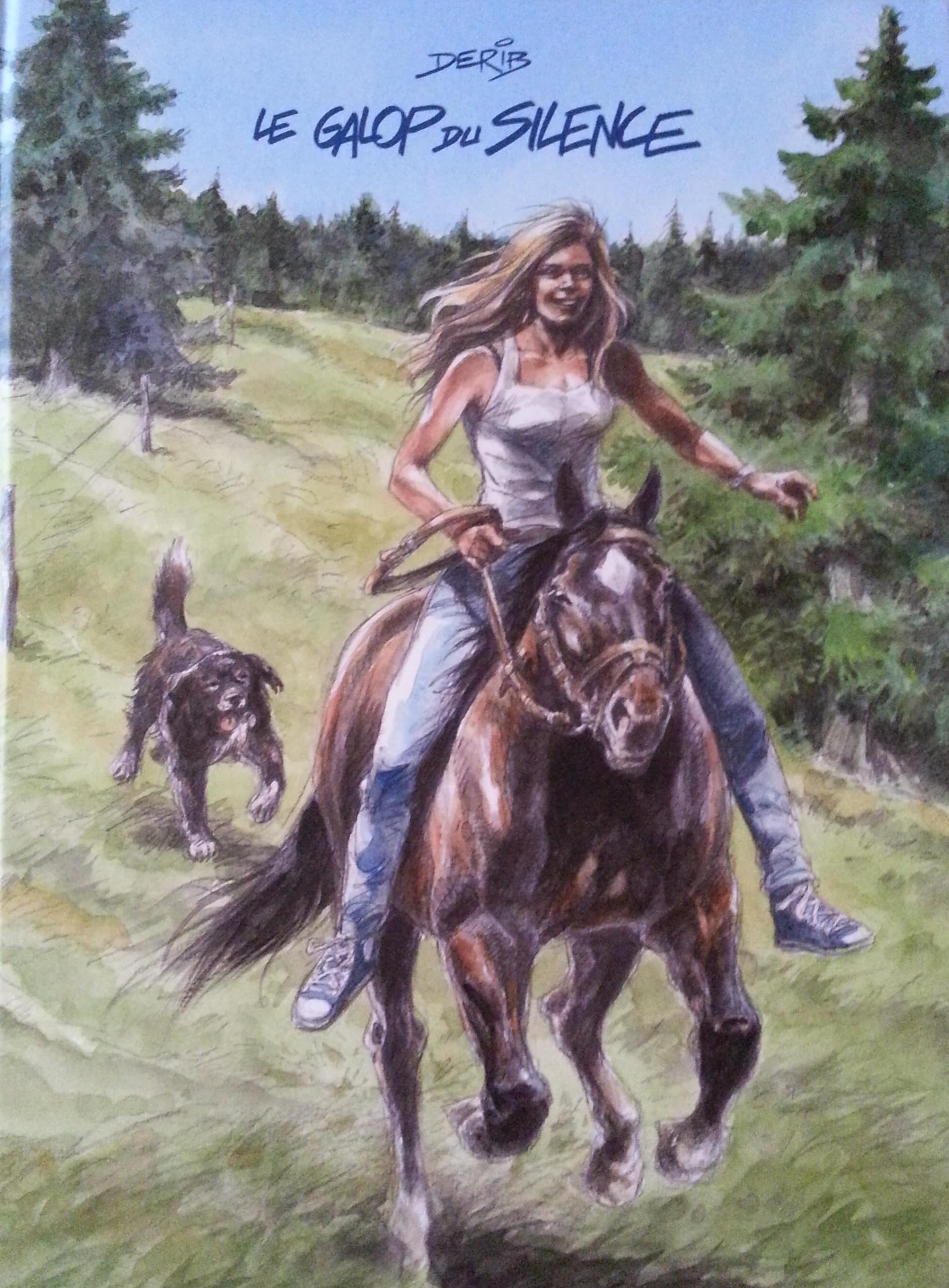 jaquette album Le galop du silence