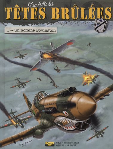 jaquette album L'escadrille Des Têtes Brûlées Tome 1 - Un Nommé Boyington