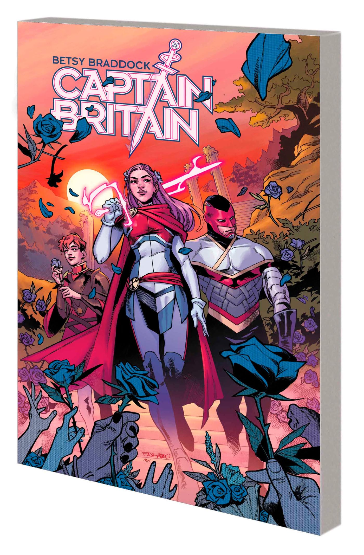 jaquette album CAPTAIN BRITAIN: BETSY BRADDOCK