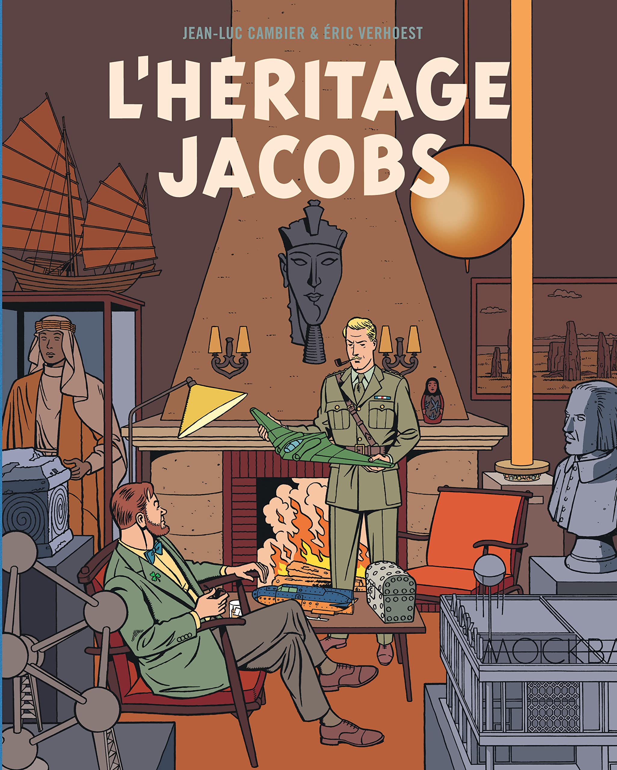 jaquette album Blake & Mortimer - Hors-série - Tome 9 - L'Héritage Jacobs