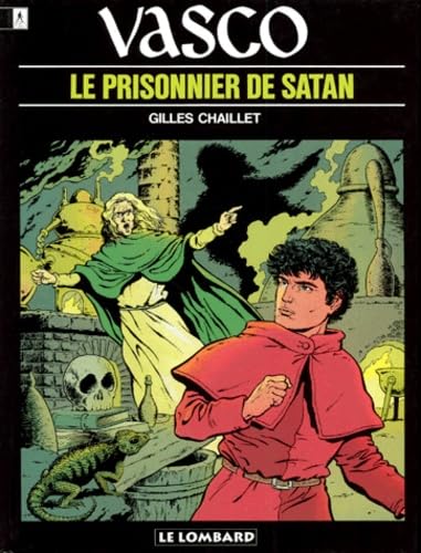 jaquette album Vasco, n° 2 : Le prisonnier de satan