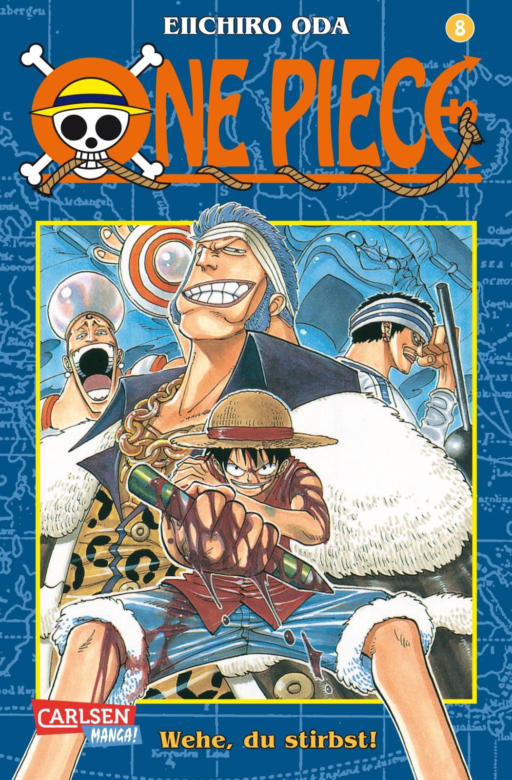 jaquette album One Piece 08. Wehe, du stirbst!
