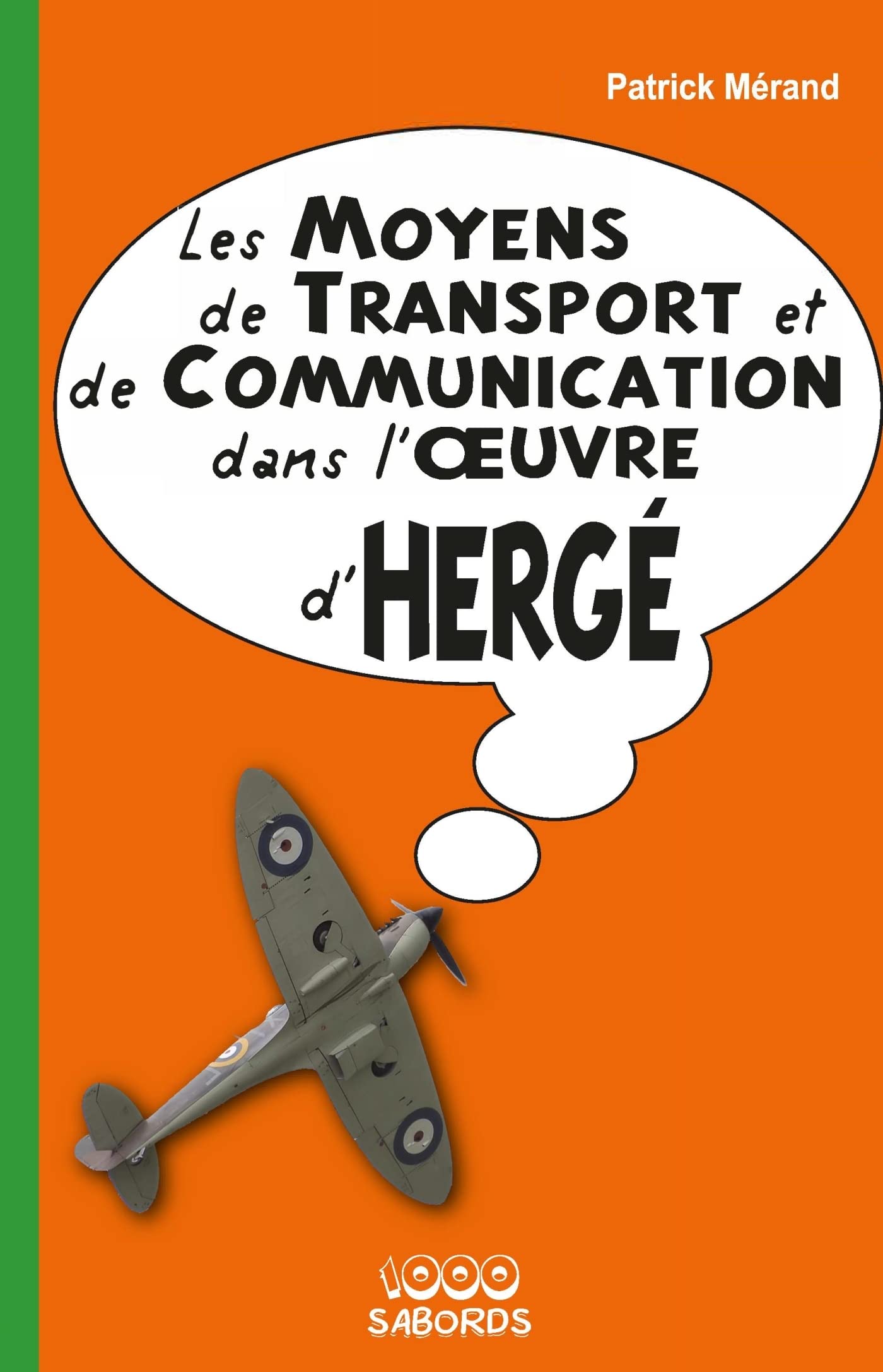 jaquette album Les moyens de transport et de communication dans l'oeuvre d'Hergé