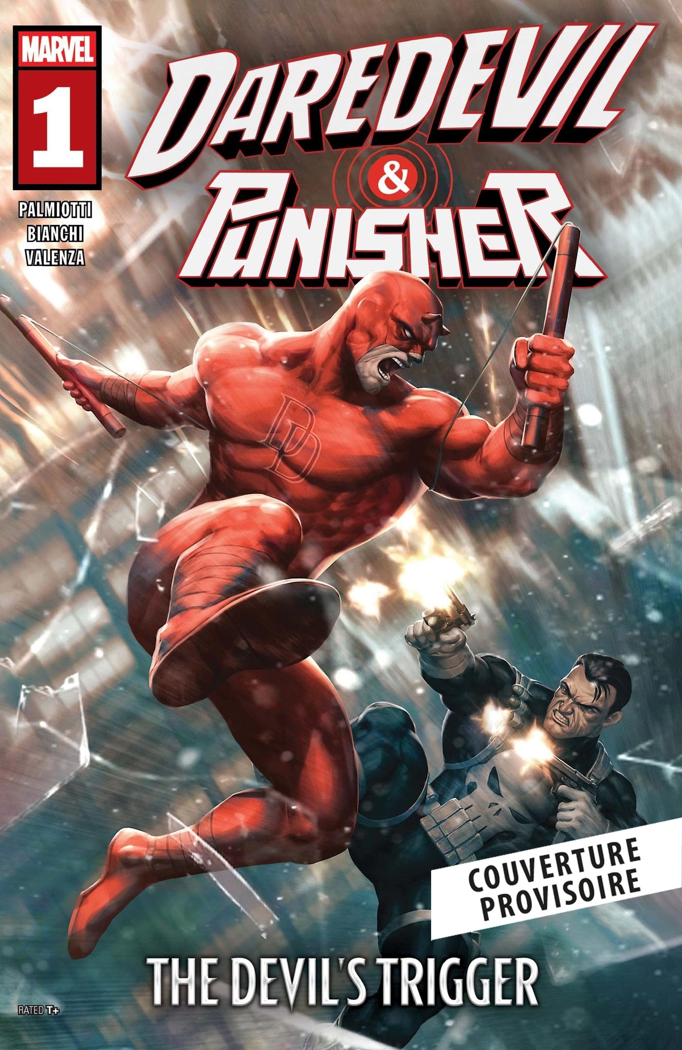 jaquette album Daredevil/Punisher : Devils's Trigger
