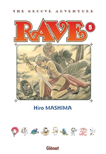 jaquette album Rave - The Groove Adventure - Tome 5