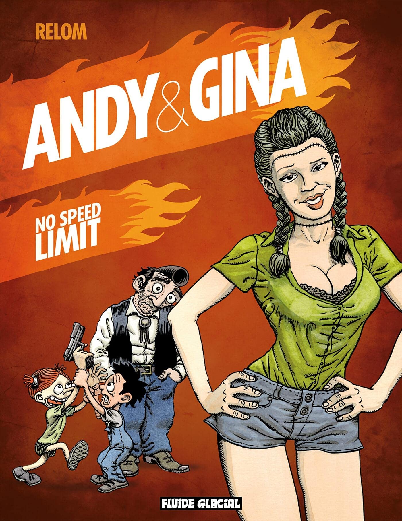 jaquette album Andy & Gina - Tome 05 - No speed limit