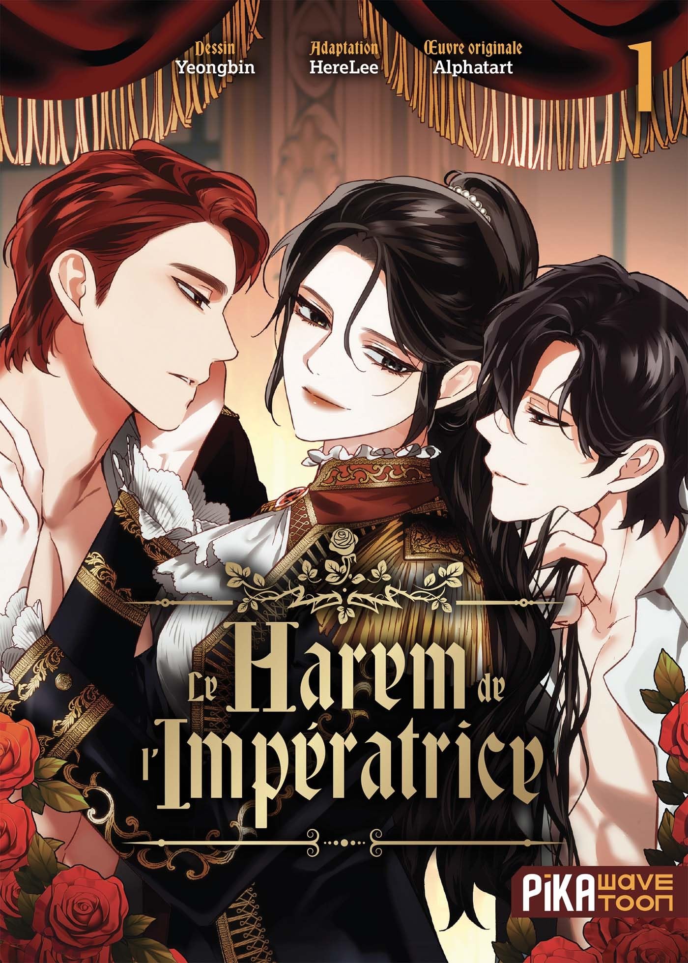 jaquette album Le harem de l'impératrice T01