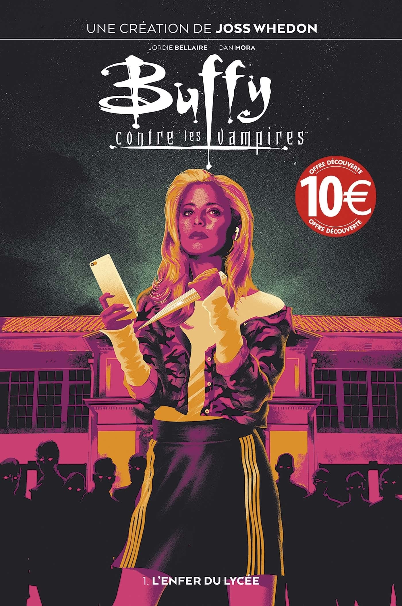 jaquette album Buffy contre les vampires T01 : L'enfer du lycée (Prix découverte)